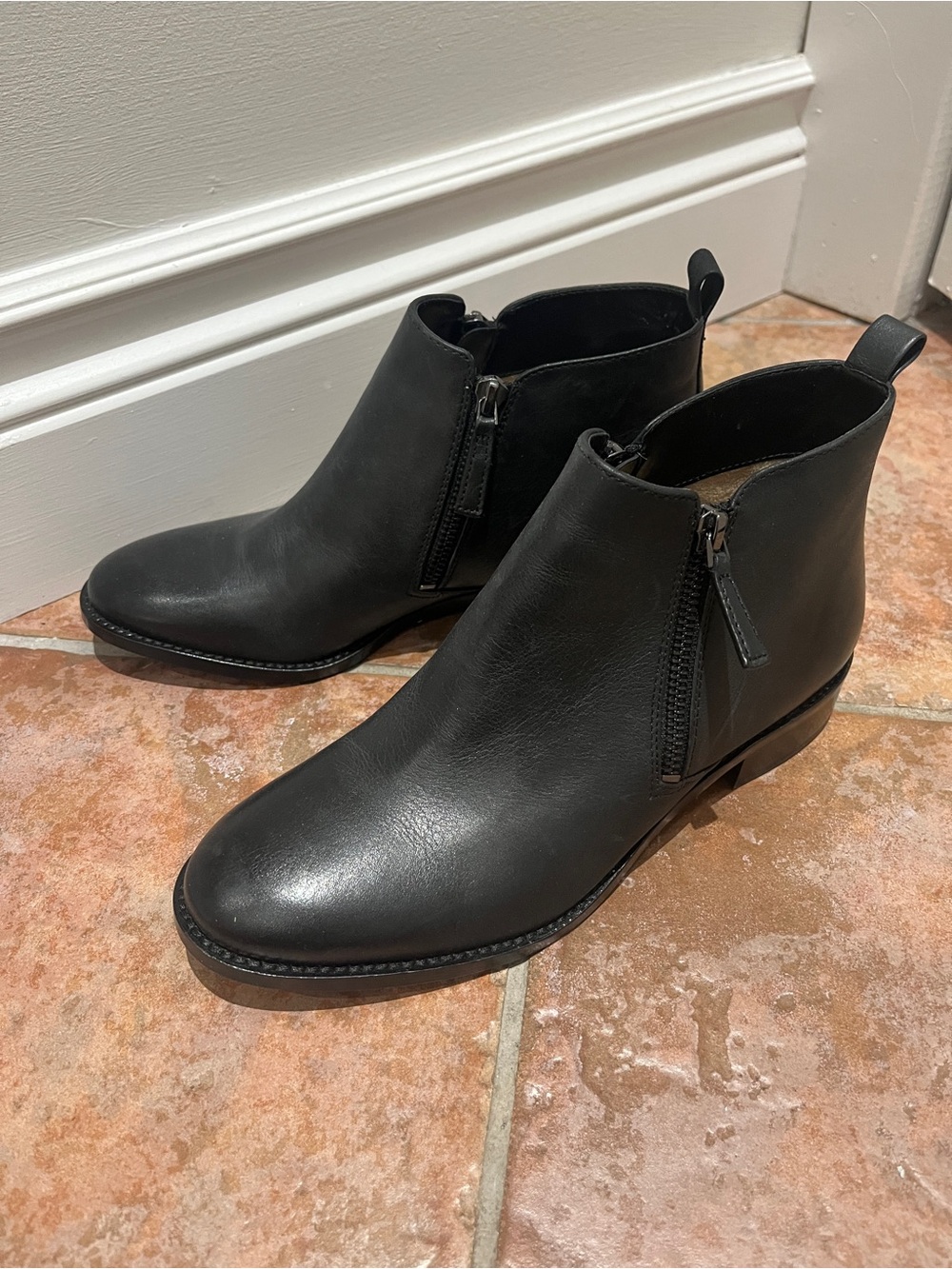 Michael Kors Black Ankle Booties with Side Zip - new without tags